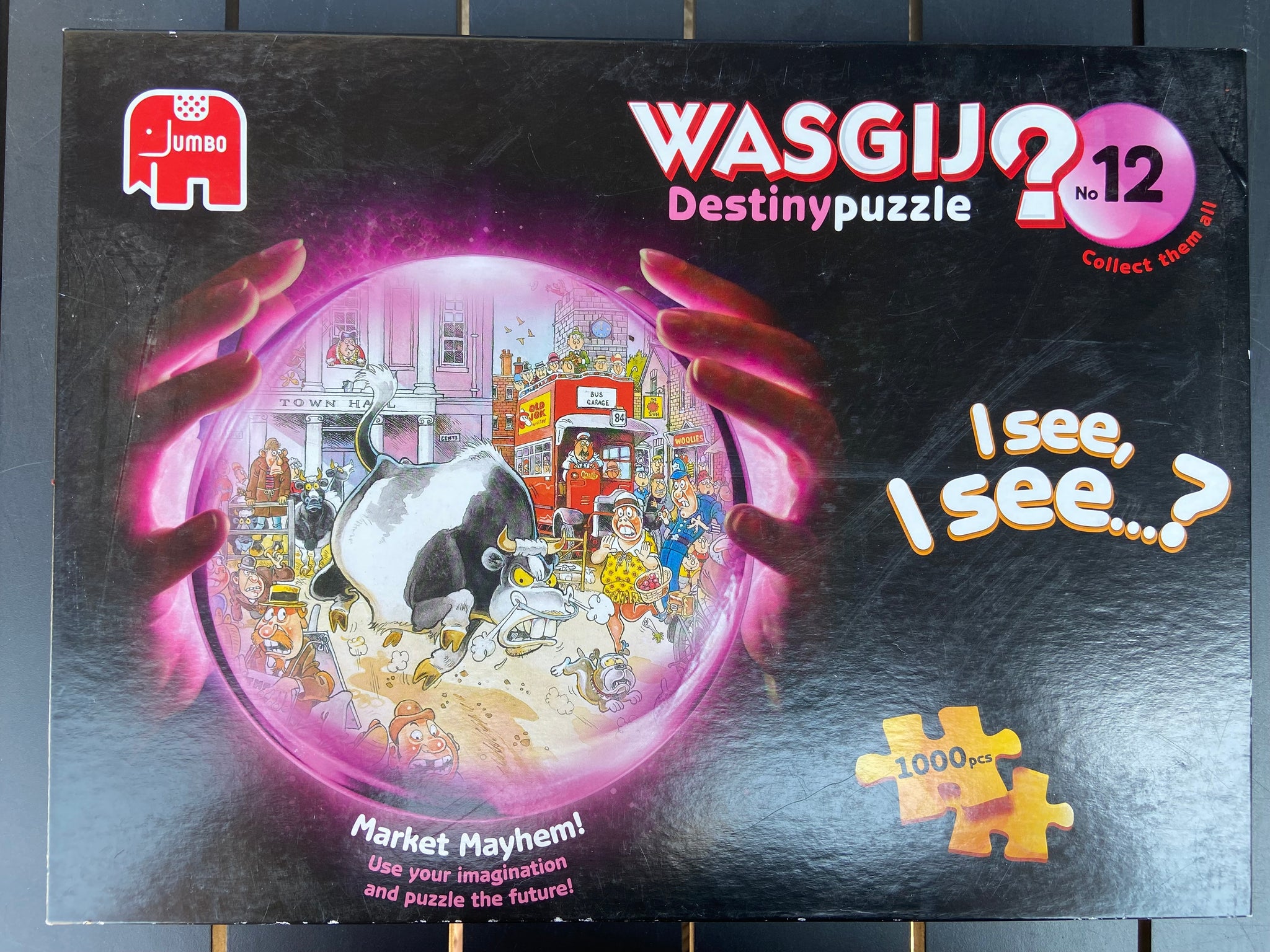 Wasgij 12 Destiny Puzzle - Market Mayhem